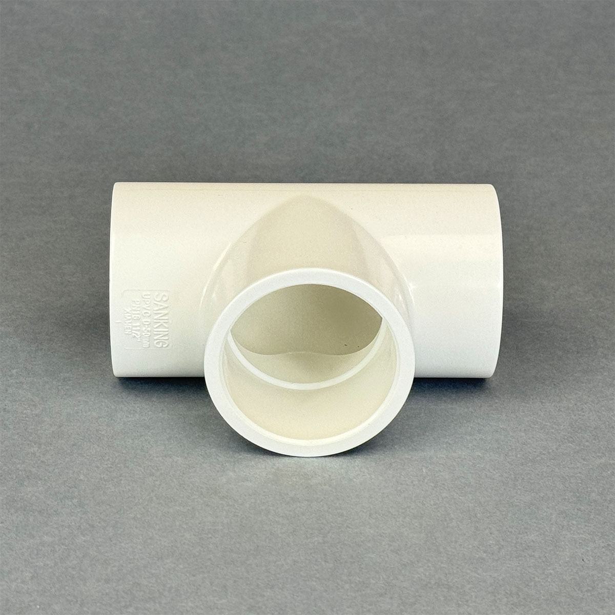 PVC Weiß T-Stück 90° 50 mm