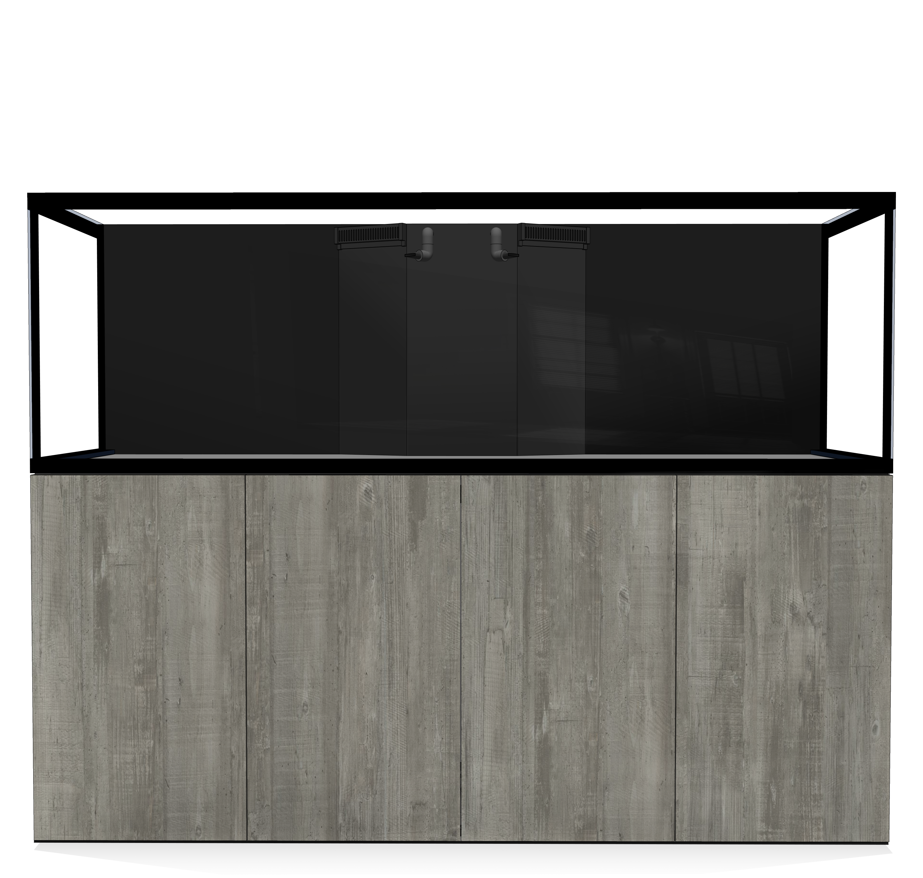 D-D Aqua-Pro Reef 2100- Metal Frame Driftwood Concrete