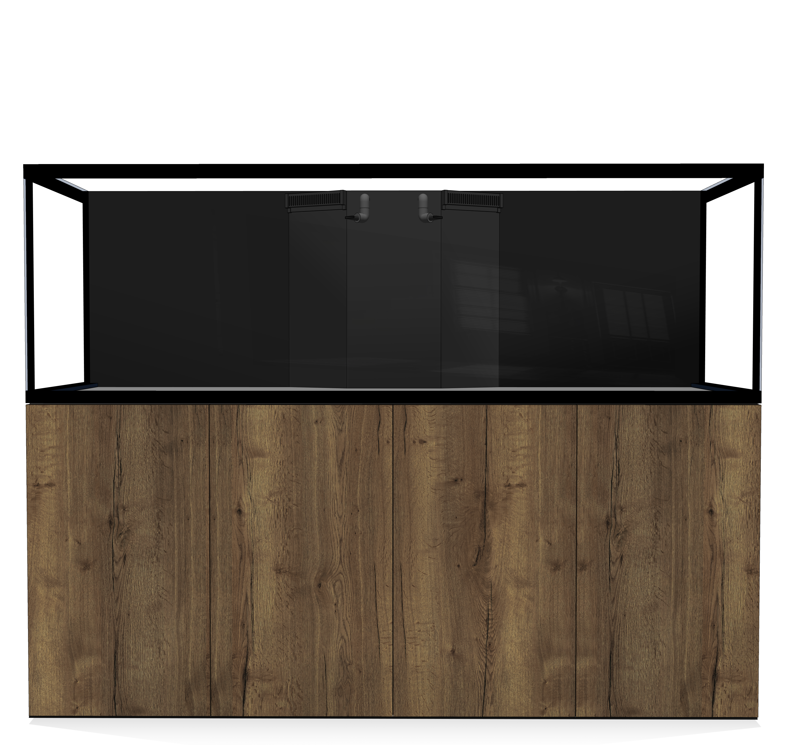 D-D Aqua-Pro Reef 2100- Metal Frame Tobacco Oak