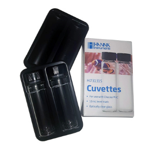 SÜSSWASSER - Messküvetten und -deckel für Checker® HC (je 2 Stück)