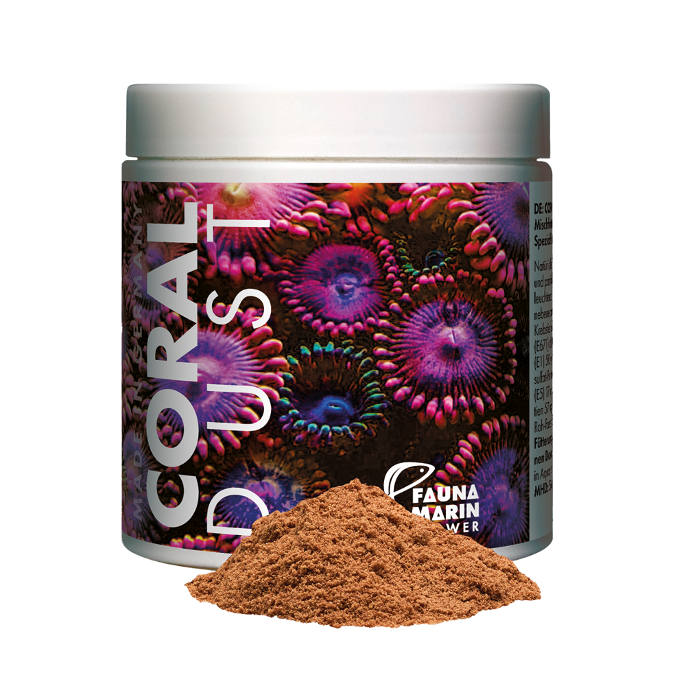 Coral Dust - Spezialfutter für Ricordea, Zoanthus + Goniopora - 130 g