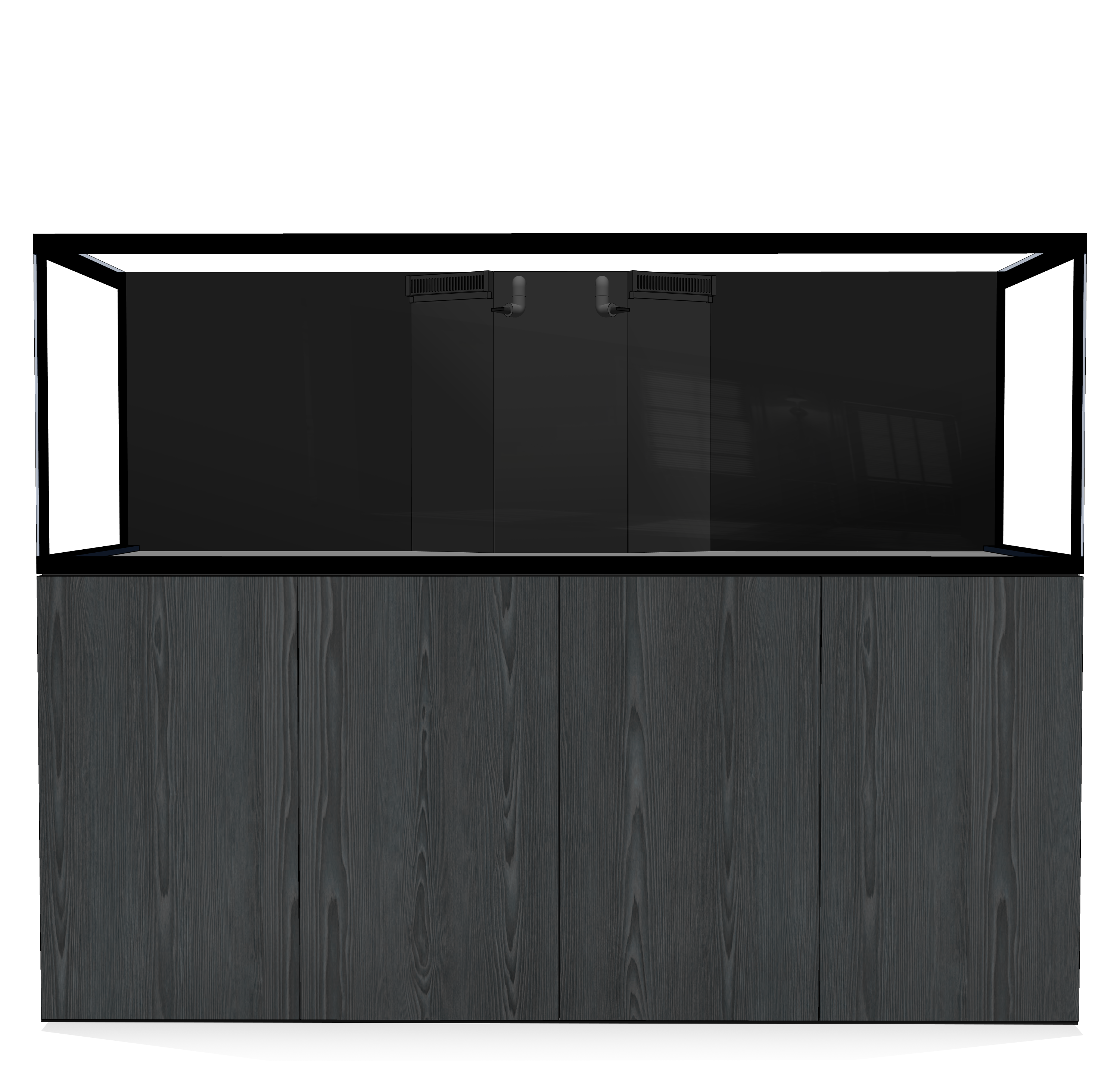 D-D Aqua-Pro Reef 2100- Metal Frame Carbon Oak