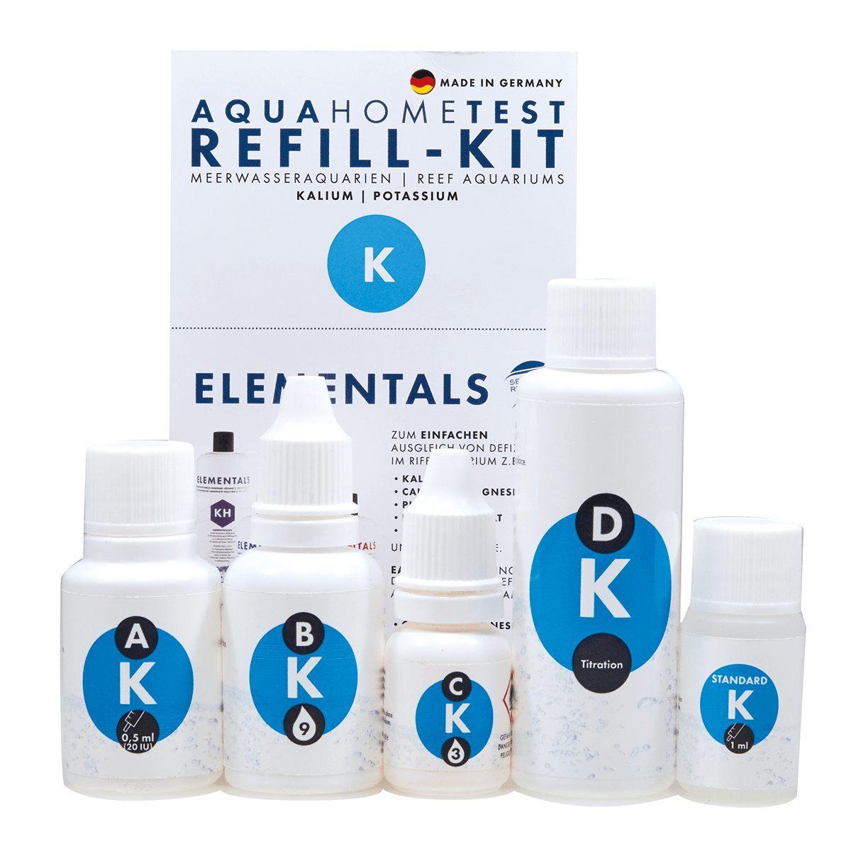 AquaHomeTest Refill-Kit  K - Nachfüll-Set / Refill set