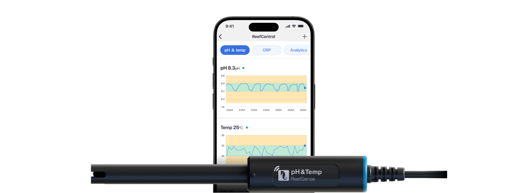 Digitale pH-& Temperatursonde
